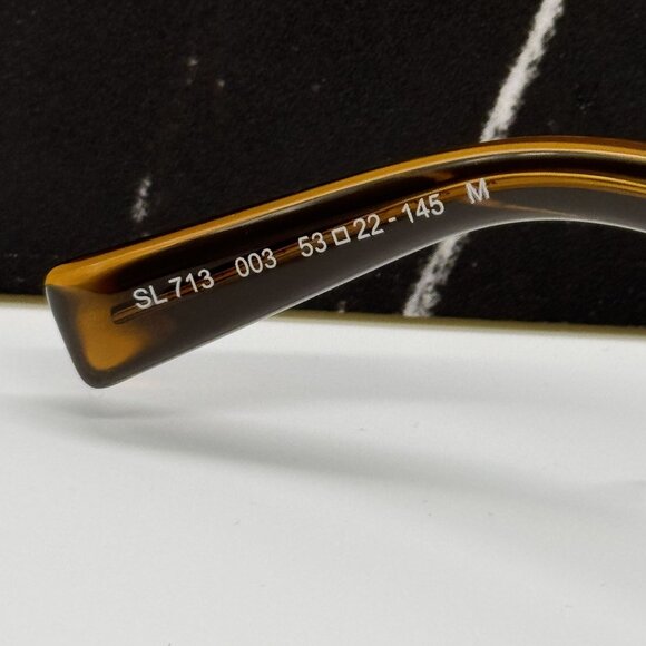 NEW SAINT LAURENT SUNGLASSES BROWN UNISEX EYEWEAR SAINT LAURENT SL713 003 main image 12